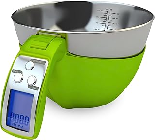 Digital kitchen food scale.