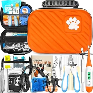 Dog first aid kit.