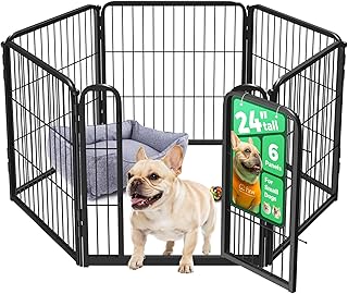 Puppy playpen indoor.